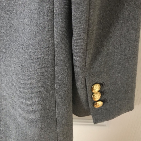 Banana republic boyfriend blazer in gray - Picture 4 of 5